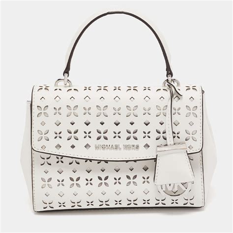 michael michael kors women's ava laser cut cross body|MICHAEL Michael Kors Women's Ava Cross Body Bag, Soft .